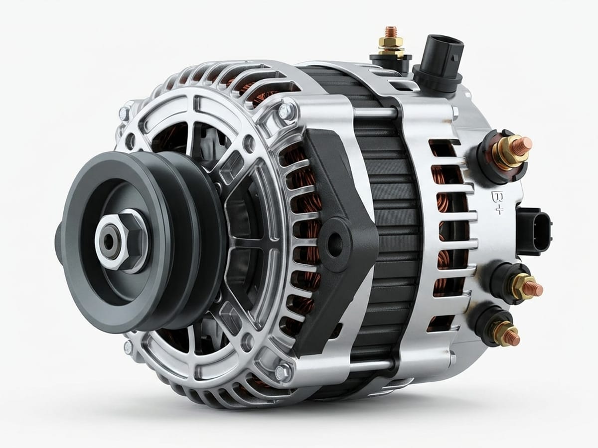 Heavy-Duty Alternator 200A