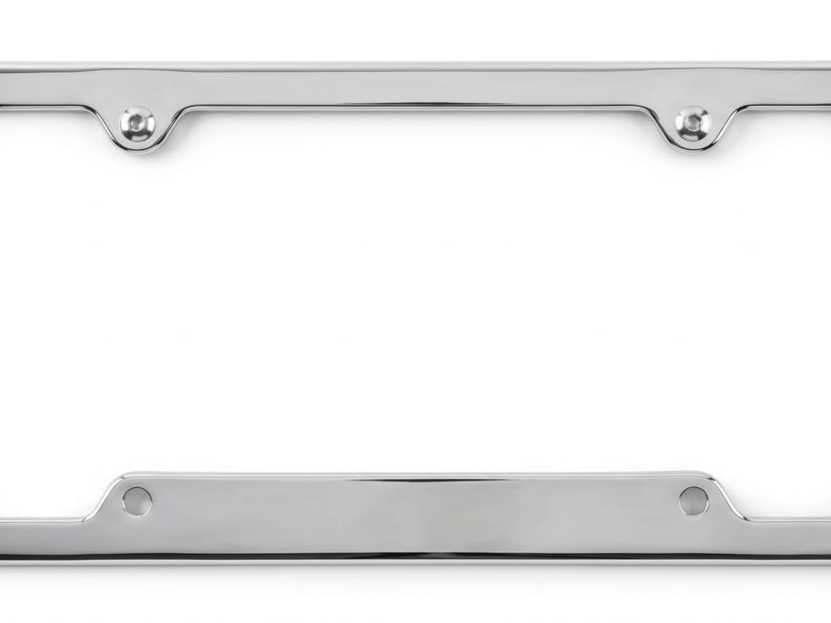 Chrome License Plate Frame